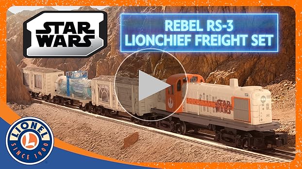 Amazon.com: Lionel Disney Star Wars Rebel RS-3 LionChief Freight